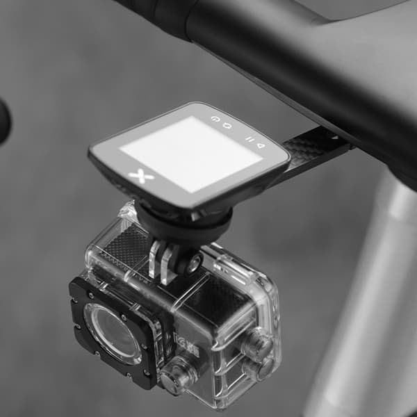 Cykelcomputerholder i kulfiber til Garmin Edge-serien
