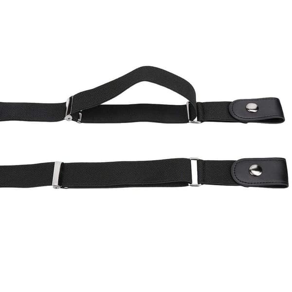 Elastisk belte uten spenne Grey
