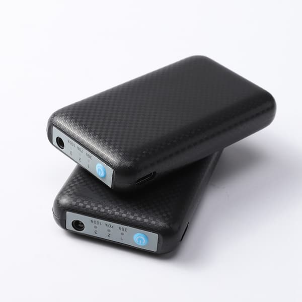 Batteriuppvärmda strumpor 4000 mAh Black S