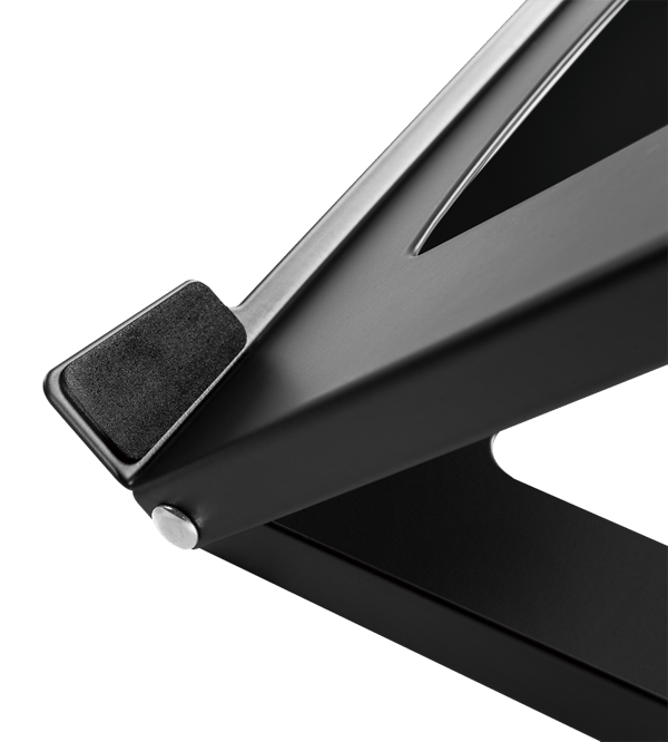 OFFICE Foldable steel laptop/tablet stand 5 adjust 1015"