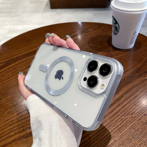 TPU magnetisk mobildeksel MultiColor iPhone 15 Pro
