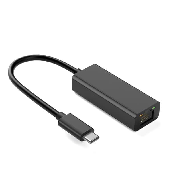 Nätverksadapter USB-C Gigabit Ethernet Black