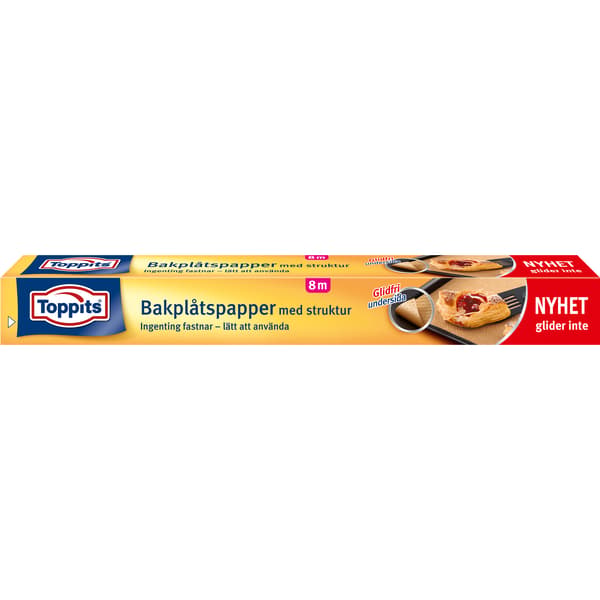 Bakplåtspapper Rulle 8M Glidfri (20st DFP)