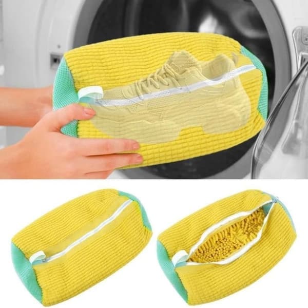 Pesupussit kengille 2 kpl Yellow