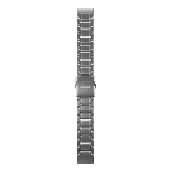22 mm titanklokkerem til Garmin Fenix 8/7 - grå