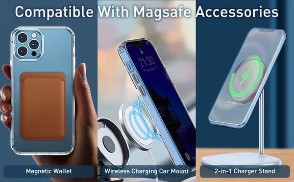 Deksel til iPhone 13 Pro Max, MagSafe-kompatibelt