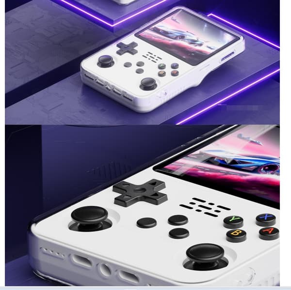 Skyddande TPU-fodral för R36S Handheld Game Console