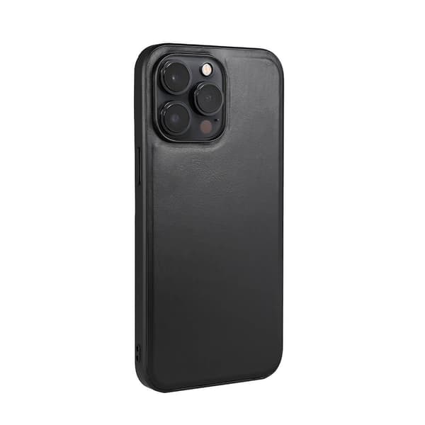 Mobildeksel Lær MagSeries Svart - iPhone 14 Pro Max