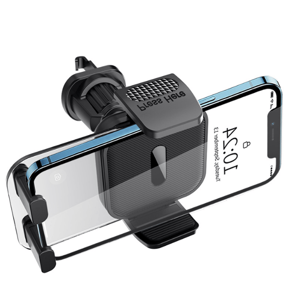 Mobilholder for dashbord og luftventil Grey