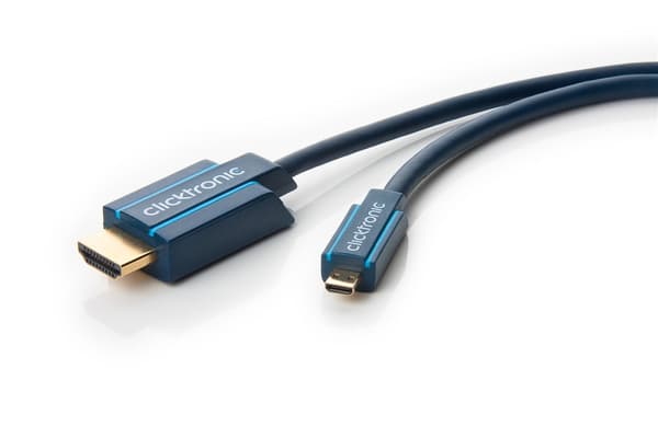 HDMI™ - Micro HDMI™ -sovitinkaapeli