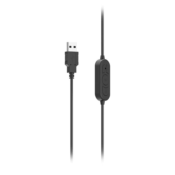 Headset PC Office Stereo Over-Ear HS-USB300 V2 Sort