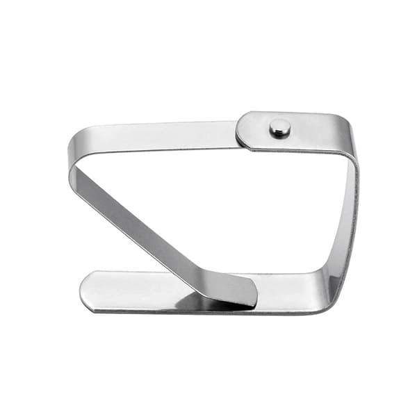 Allsidige tøyklips, 12-pakning Silver