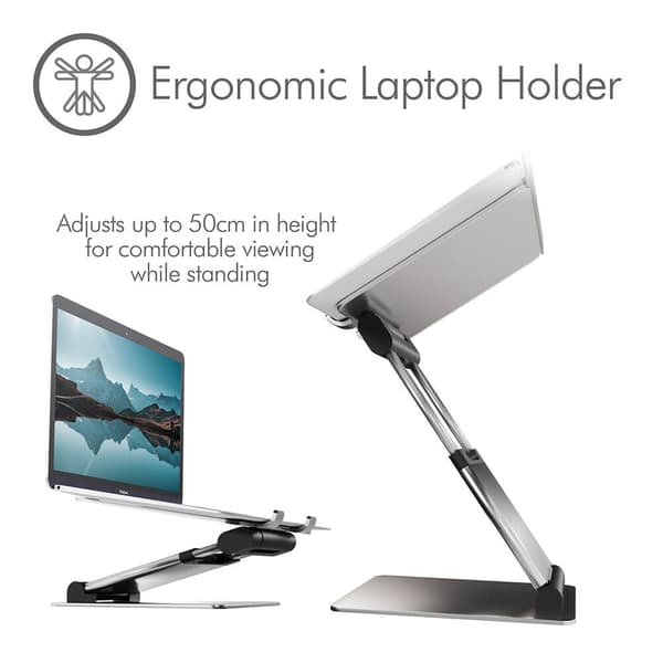 Laptopställ Supreme Sit-Stand Aluminium