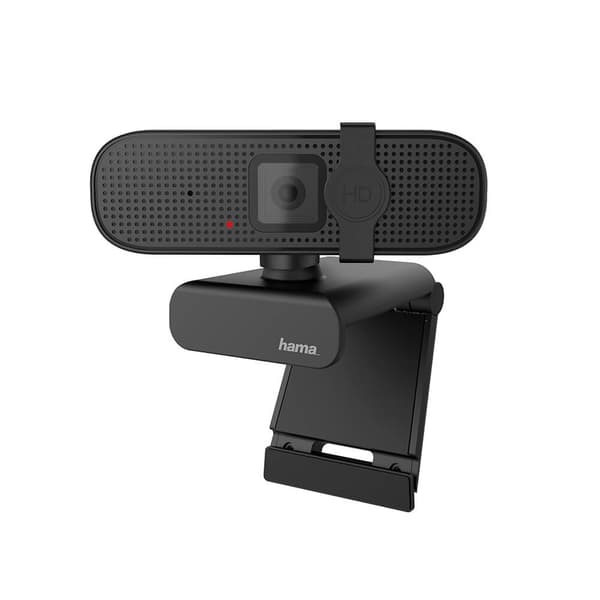 Webbkamera Full HD Spy Protection 16:9 Mono Sort