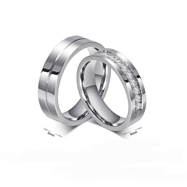Matchande Parringar, 2-pack 19 mm/20.8 mm