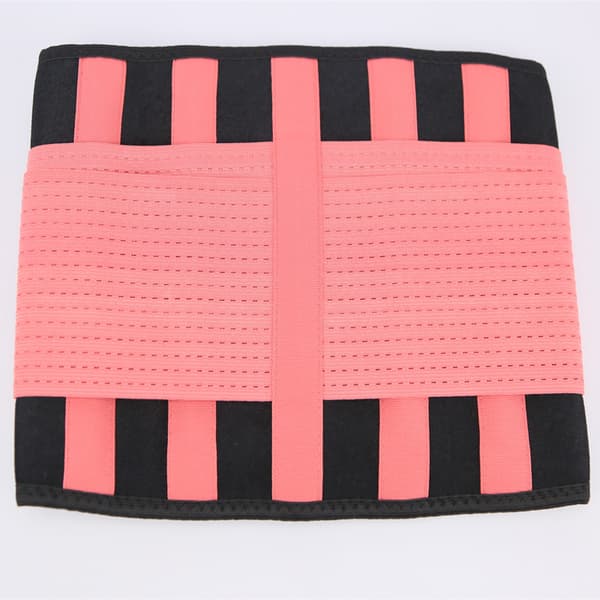 Alaselän tukivyö / vyötärötreenaaja Pink S