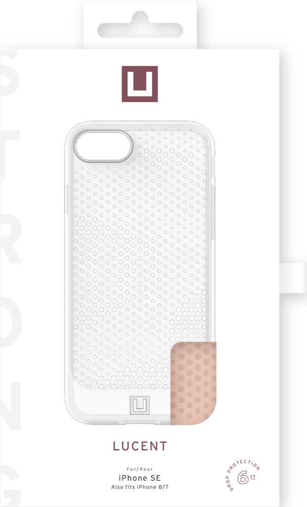 iPhone SE2/8/7/6 [U] Lucent Case, Orange