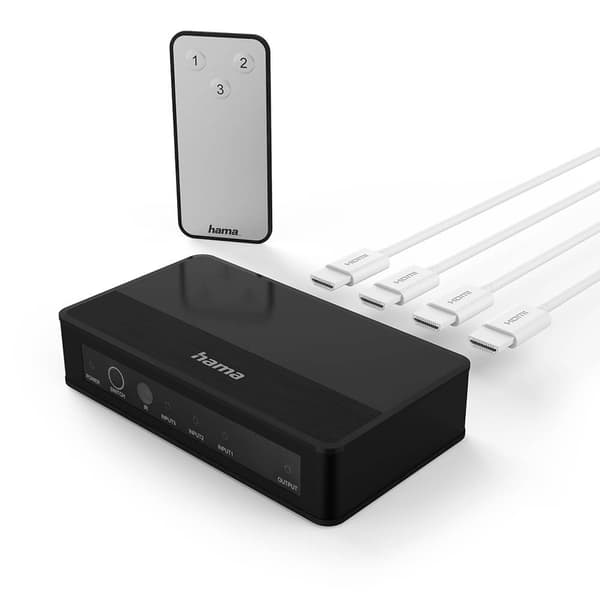 Switcher HDMI 3x1 4K