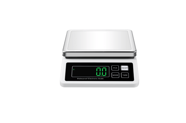 Elektronisk Digitalvåg White 10kg/1g
