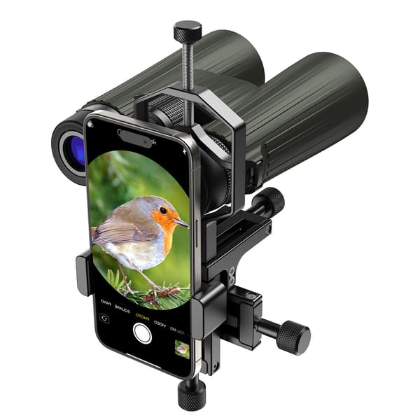 Teleskop kamera adapter - metal smartphone okular montering