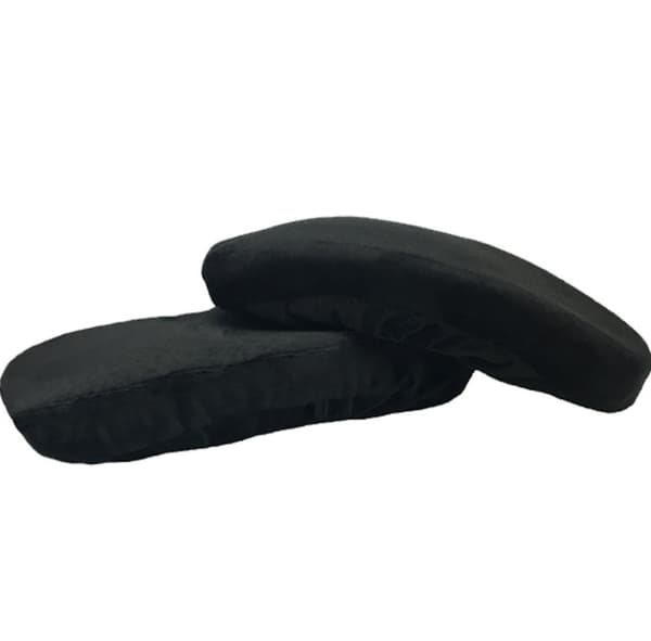 Par stole armlænspuder Black
