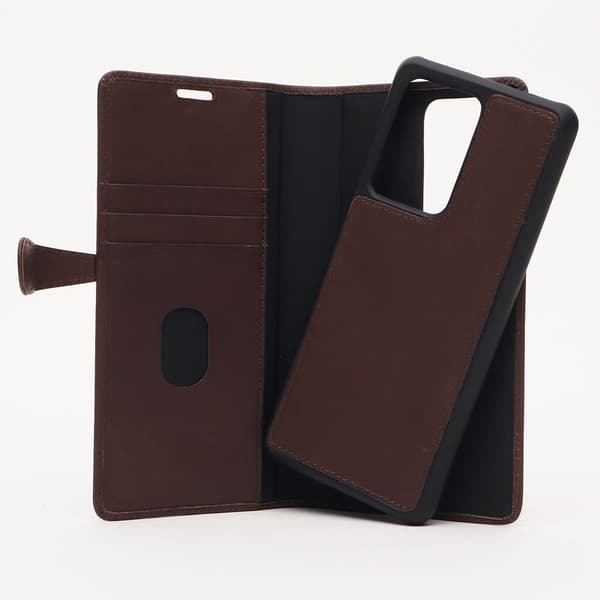 Wallet Læder Samsung S20 Ultra Brun