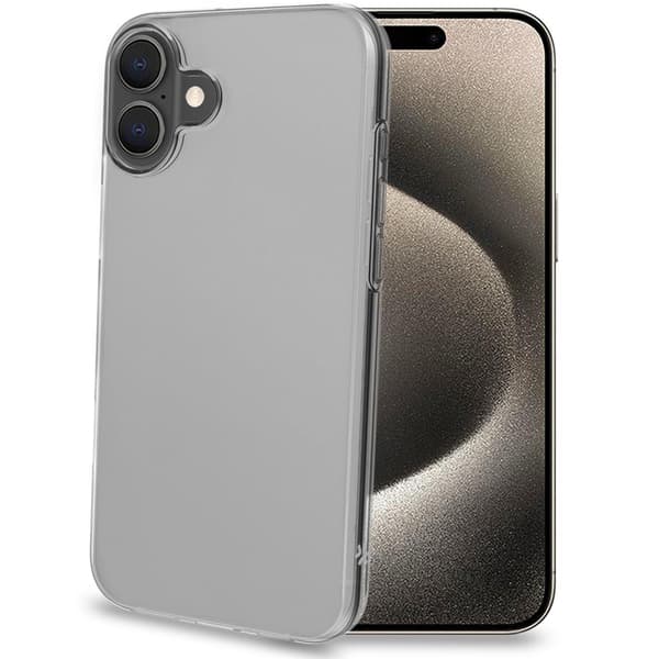 Gelskin TPU-kuori iPhone 16 Plus läpinäkyvä