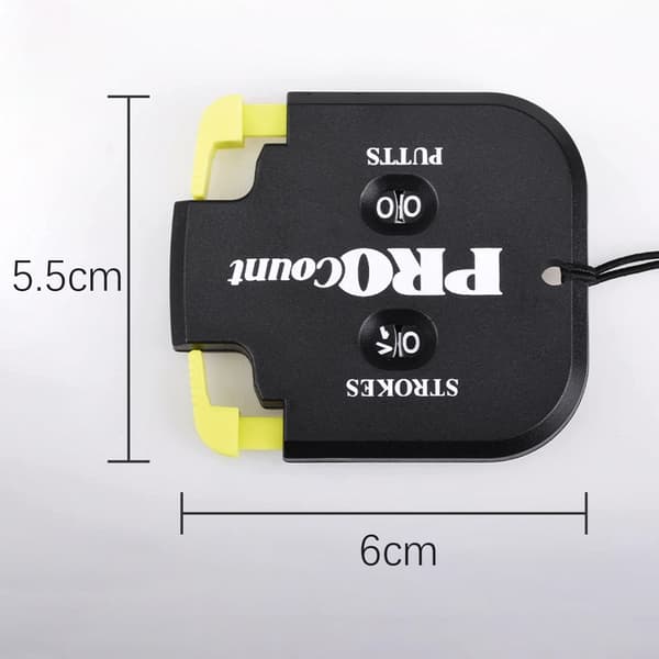 Golf pisteiden laskuri Yellow