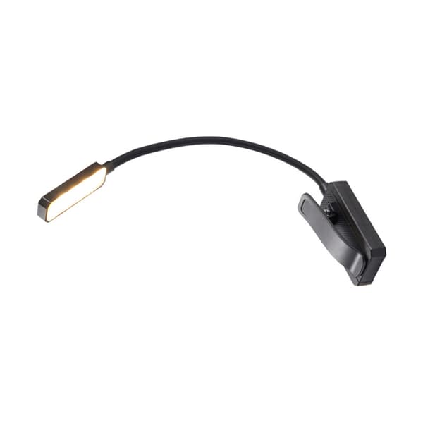 Bokklemmelys - 16 LED-leselys Black