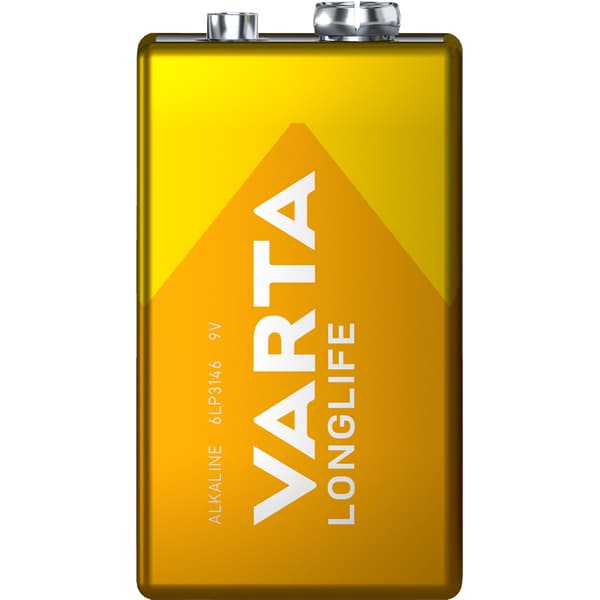Longlife 9V batteri 1-pakning