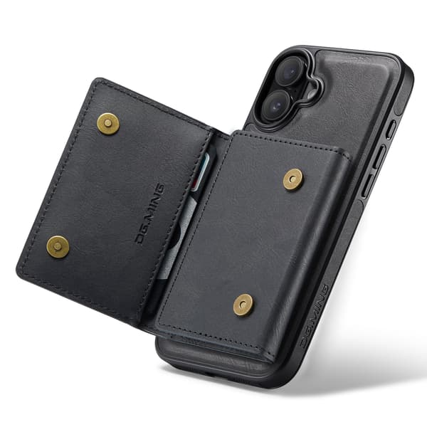 2-i-1 magnetisk telefoncover til iPhone 16 Pro - Sort