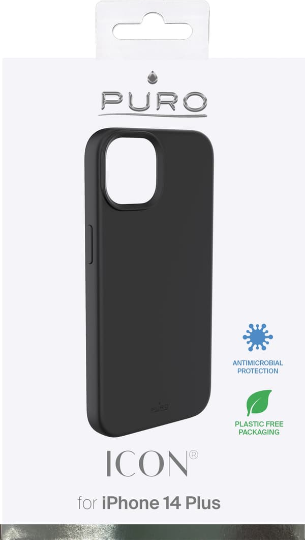 iPhone 14 Plus Icon Cover, Black
