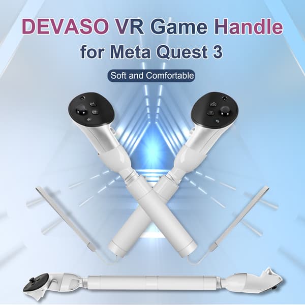 DEVASO Grip til Meta Quest 3 VR