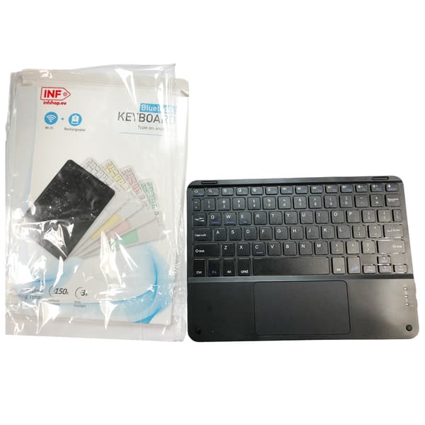 Langaton kosketuslevynäppäimistö tableteille Black L
