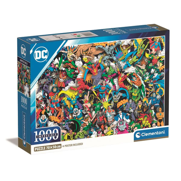 Puslespil 1000 - High Quality Collection - Impossible "DC Comics"