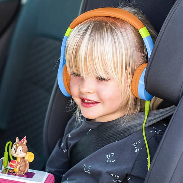 Headphone Teens Guard On-Ear Wired 85dB Blue