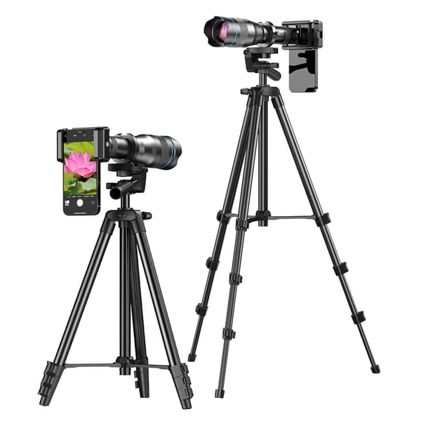 Utendørs 60X HD teleobjektivsett Black