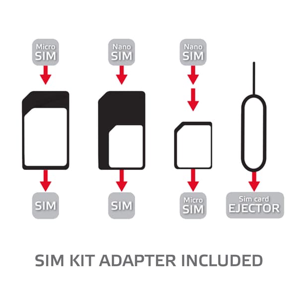 SIM-paketti SIM-korttisovittimet 3 kpl