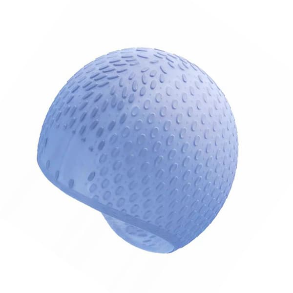 Vedenpitävä silikoninen uimalakki Blue