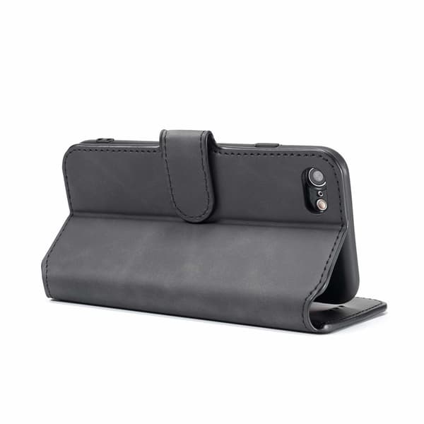 iPhone 7/8 mobil taske PU læder sort