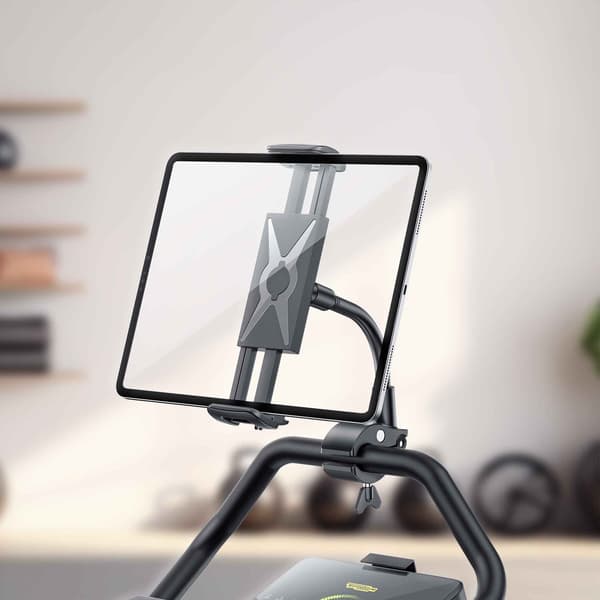 Flexibelt långarmsfäste med universell telefon/surfplatta-klämma