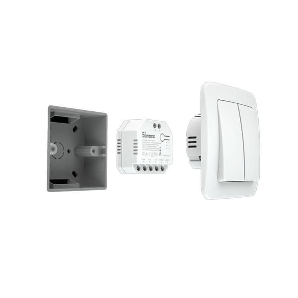 Smart bryter WiFi Sonoff Dual R3