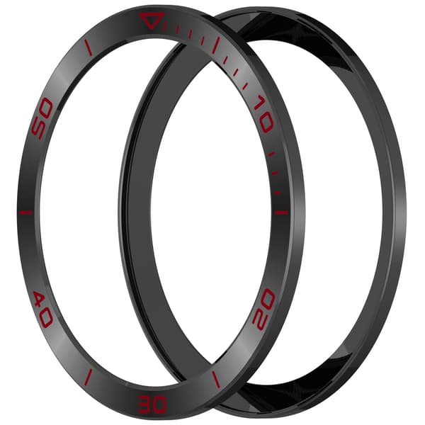 Garmin Tactix 8 Solar -kehys: Musta ja punainen teräspäivitys