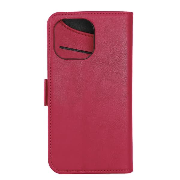 Wallet Case 3 kortrum Magseries Dyb Rød - iPhone 15 Pro Max