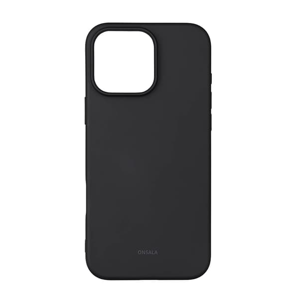 Back Sil Touch Recycled MagSerie iPhone 16 Pro Max Black