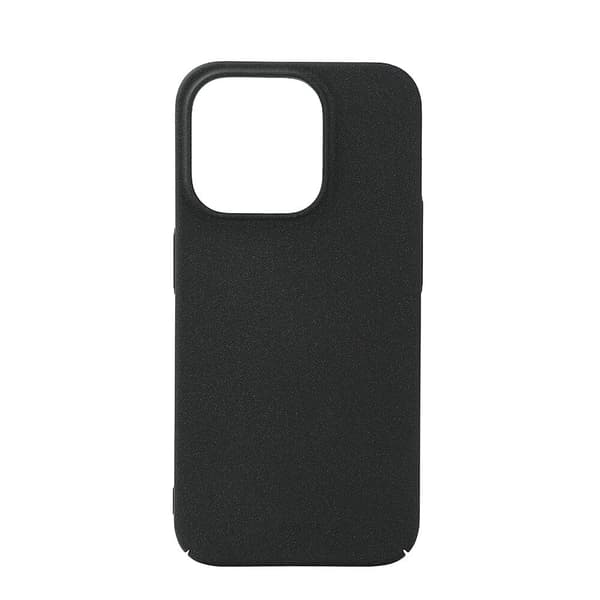 Mobilcover Ultra Slim Sand Burst Sort - iPhone 15 Pro