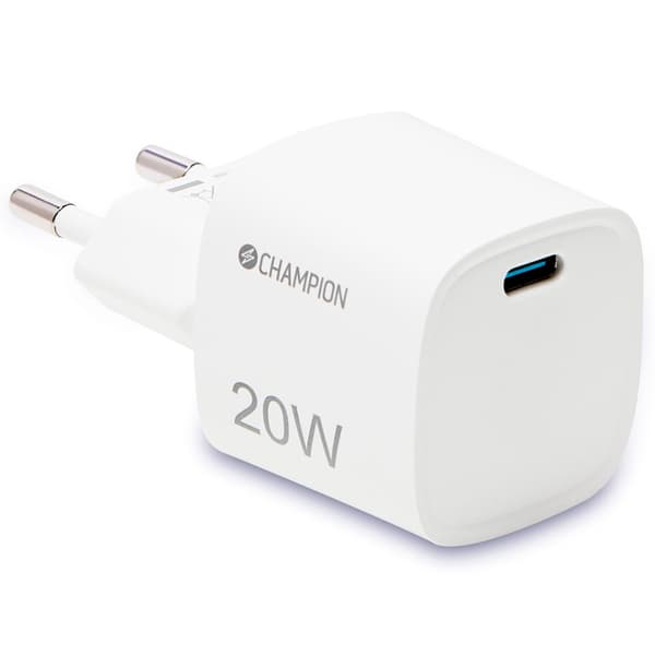 Laddare 20W PD Vit