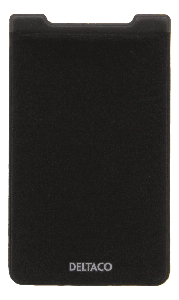 Adhesive credit card holder, RFID blocking, 3M adhesive