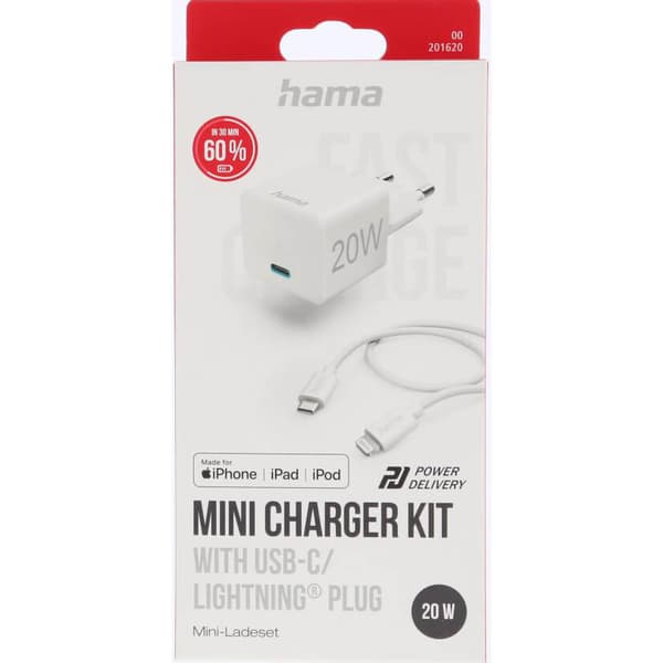 Pikalaturi 220V USB-C-Lightning