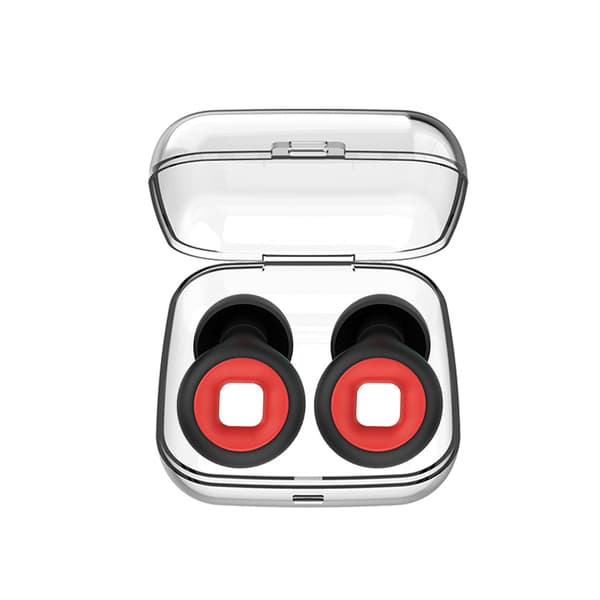 Melua vaimentavat korvatulpat Black+Red